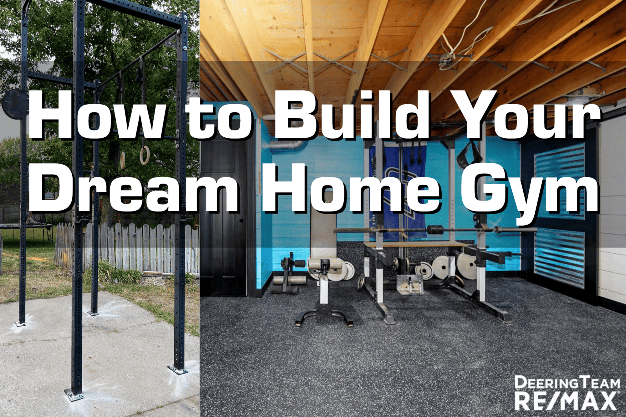 I built my DREAM HOME GYM  Full Home Gym Tour 