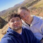 Jen and I on a Hike in Nevada